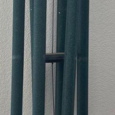 Corinthian Bells 50" Green Metal Wind Chime