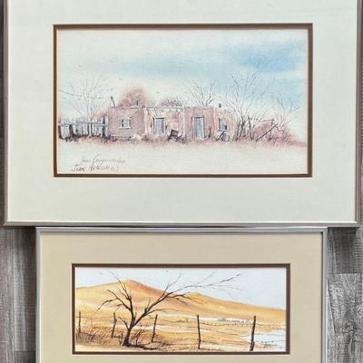 (2) Prints - (1) John B. Aragon Signed Limited Edition Print 295 Of 480, (1) Unsigned