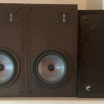 Pair Of Infinity RS 25" Speakers With Emit Tweeters 