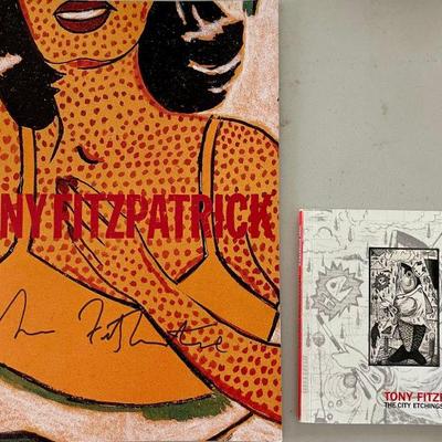 Tony Fitzpatrick Signed Magazine The Life And The City Paper Back Book