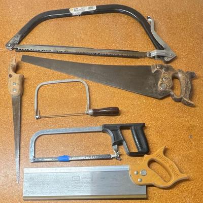 Vintage Hand Saw Lot - Keen Kutter, Craftsman, Stanley