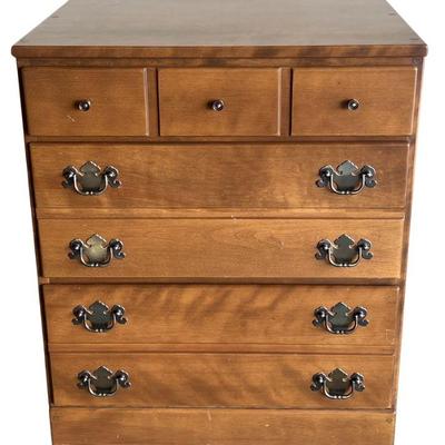 Vintage Ethan Allen 3 Drawer Small Dresser