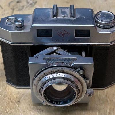 Vintage Agfa Karat Camera With Agfa Solagon Lens 