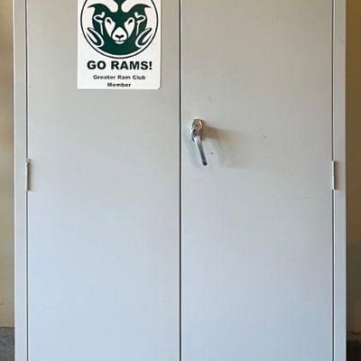 72" 2 Door Metal Cabinet