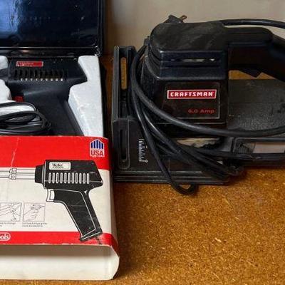 Craftsman 6 Amp Corded Plate Joiner With A Weller Soldering Gun Kit