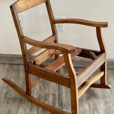 Vintage Child's Rocker (As Is)