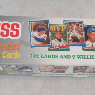 1991 Donruss Baseball Collectors Set 792-Card Set - Includes 40 Rookie Cards - Retaped