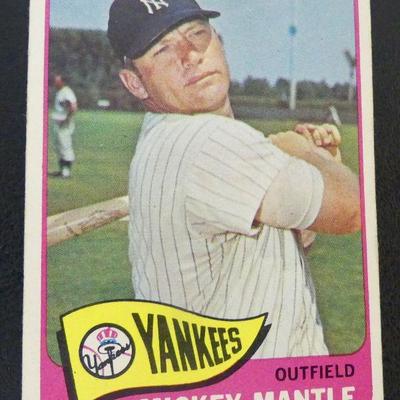 1965 Topps #350 Mickey Mantle Baseball Card