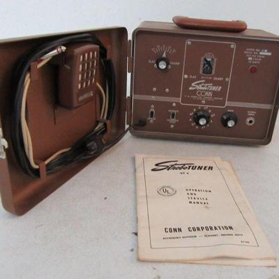 Vintage 1950s Conn Corp. Elkhart, IN Strobo Tuner Model #ST 6 Visual Tuner