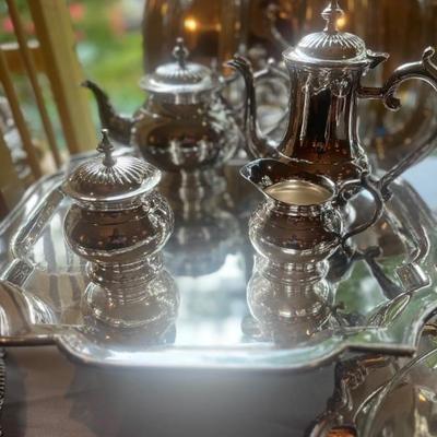 SILVERPLATE  5PC SET