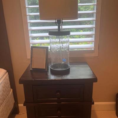 POTTERY BARN LAMPS (2)