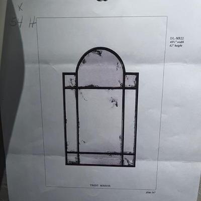 HANDMADE IRON MIRROR DETAILS