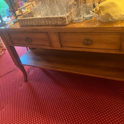 ASLDERLAND PLANK TOP TABLE