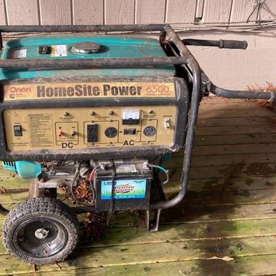 Onon homesite generator 6500