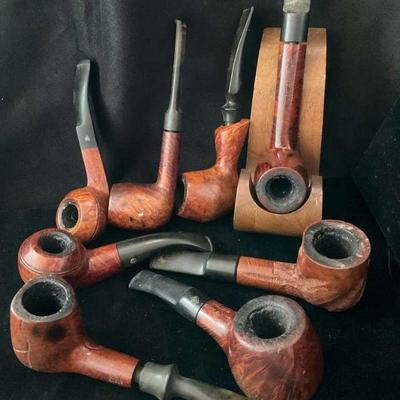 Kozy gordon royal, alpha regent, gordon & more briar pipes & holder