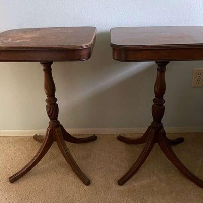 Twin nightstands for restoration