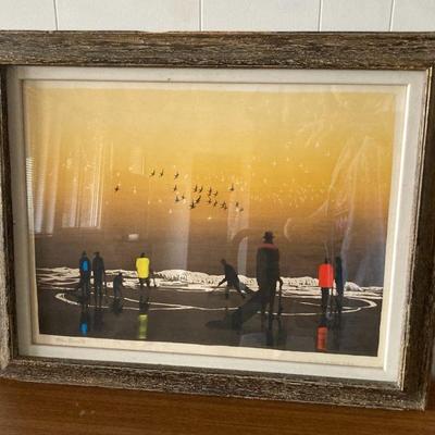 Elton bennett the seabirds" fine art print