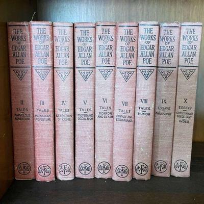 Collection of works by edgar allen poe