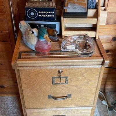 File cabinet mario cioni ashtray & other office supplies