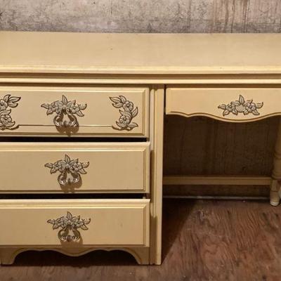 French provincial vanity or desk
