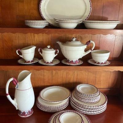 Vintage vernon kilns dinnerware