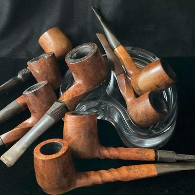 Whidbey islander pipes danish pipe & mario cioni ashtray