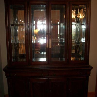 Lighted China Cabinet