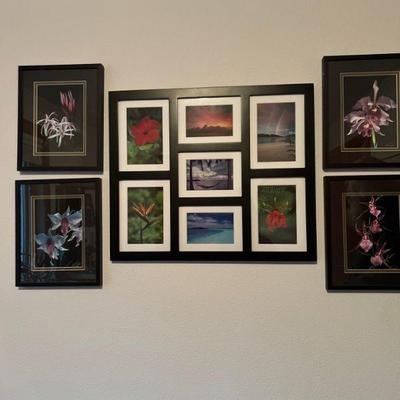 Framed photos