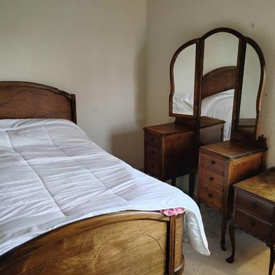 As118 vintage bedroom set