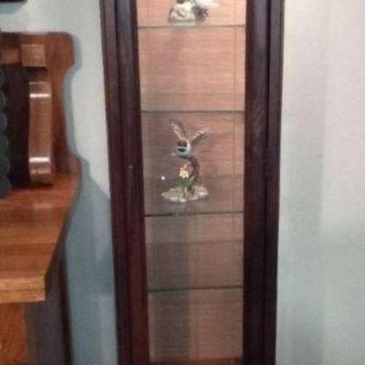 As221 banker bros curio cabinet