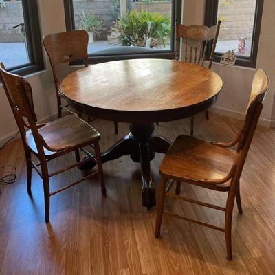 As259 kitchen table chairs