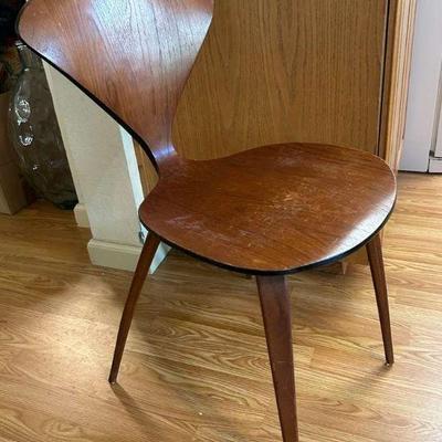 As257v vintage 1960s norman cherner plycraft chair