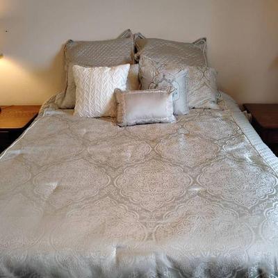 As120 bedroom set with two night stands