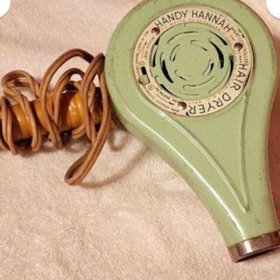 Antique hair dryer