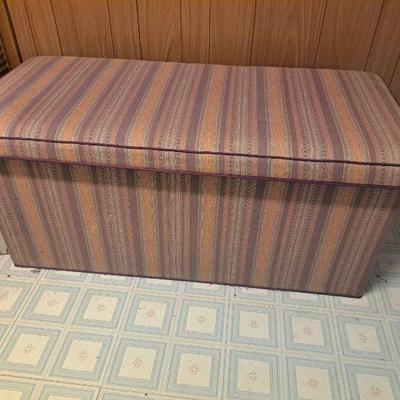 Padded storage chest