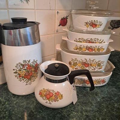 Mid-century Corning ware