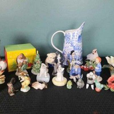 Royal Doulton, Lenox, And Royal Copenhagen Collectibles