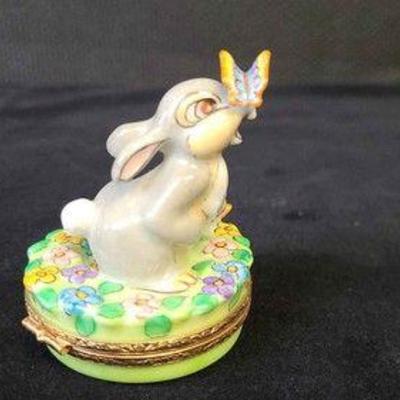 Limoges Porcelain Box Disney Theme