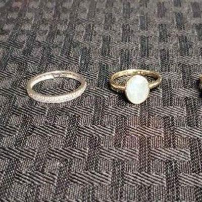 14K Gold And Gemstone Rings