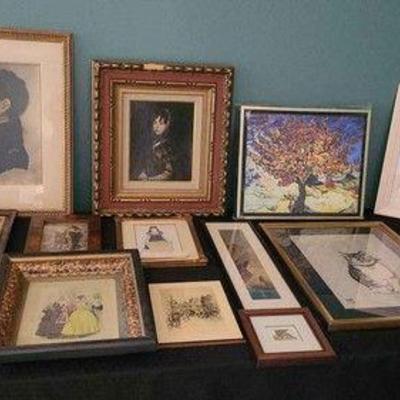 Hand Painted Japanese Art And More