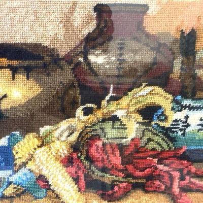 Southwest needlepoint decor