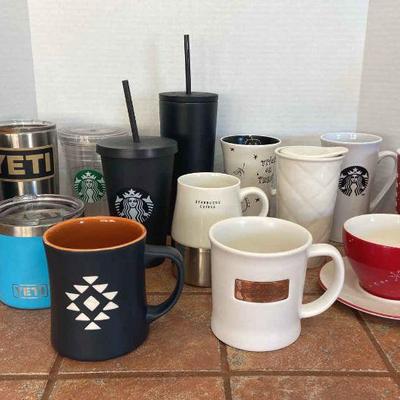 Starbucks yeti mugs