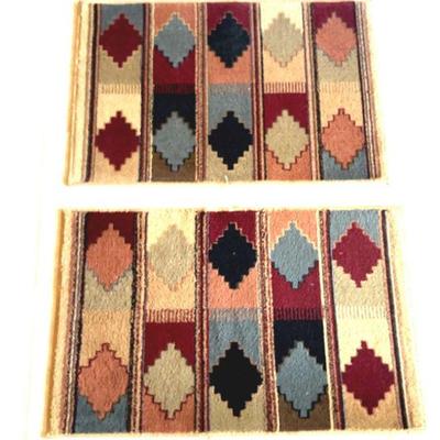 Aztec pattern rugs