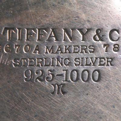 Tiffany & Co. Sterling silver platter