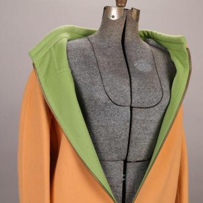 1960's Emilio Pucci for Braniff Airlines Reversible stewardess coat Gemini IV