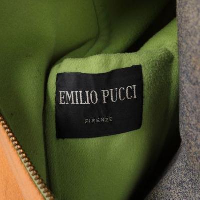 1960's Emilio Pucci for Braniff Airlines Reversible stewardess coat Gemini IV