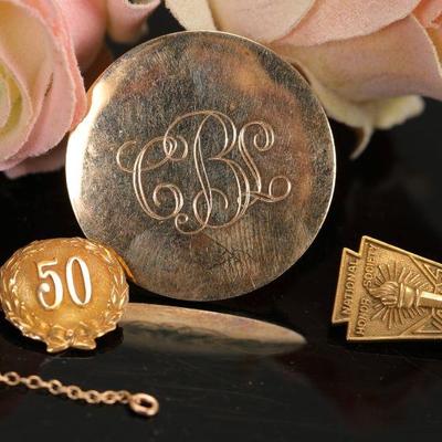 Victorian gold-filled jewelry