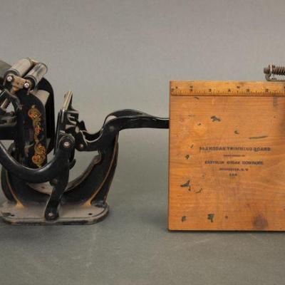Miniature Cast Iron Printing Press