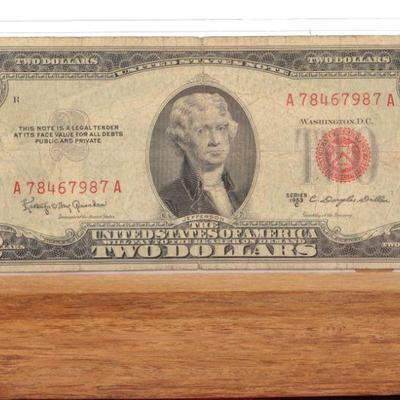 Red Seal $2 bill