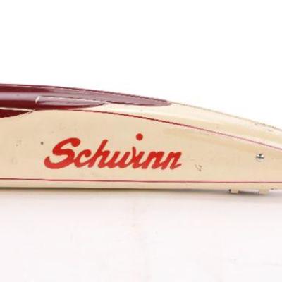 Schwinn vintage bicycle tank with horn